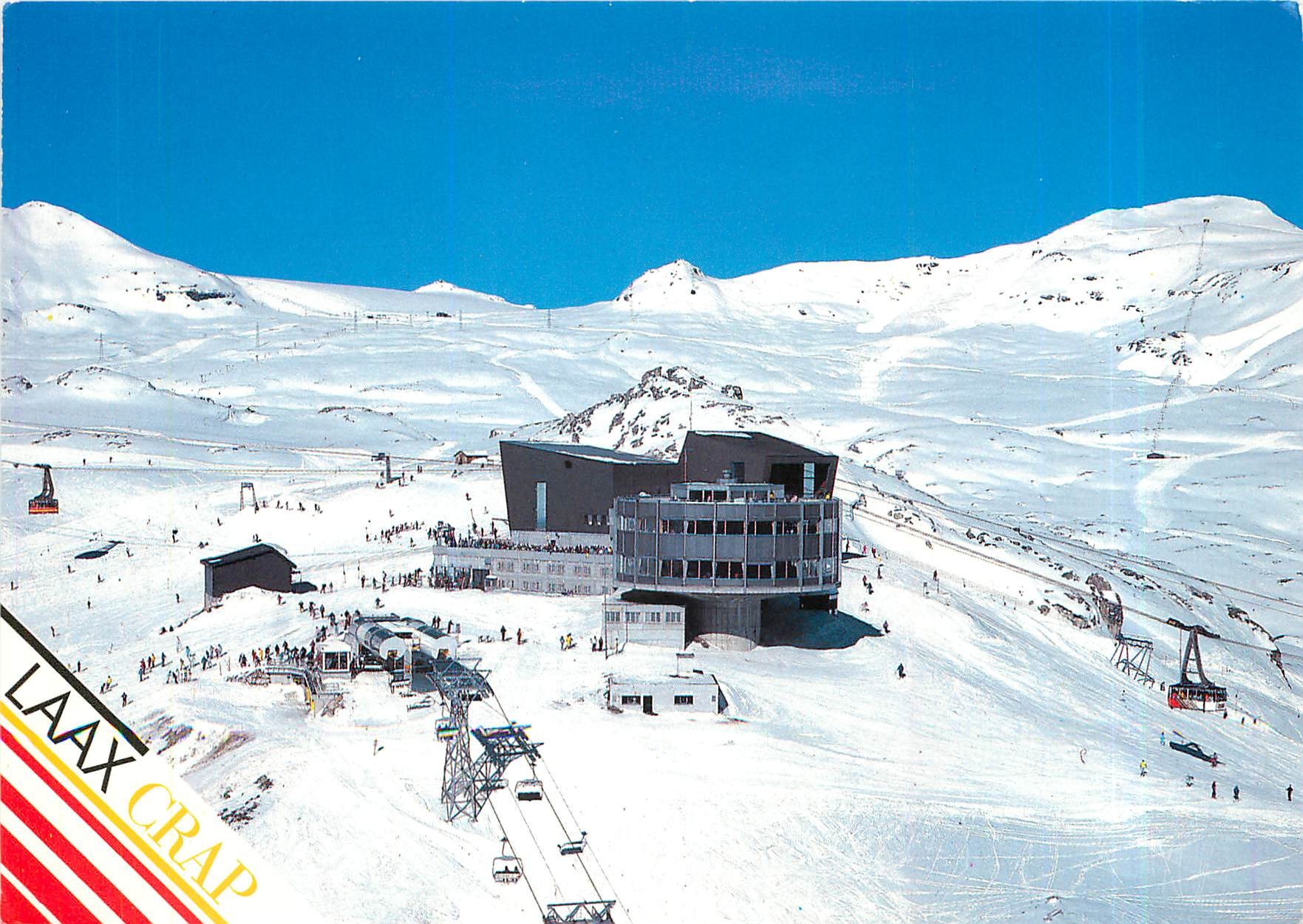 CPM Crap Sogn Gion des Zentrum der Weissen Arena von Flims Laax Falera 