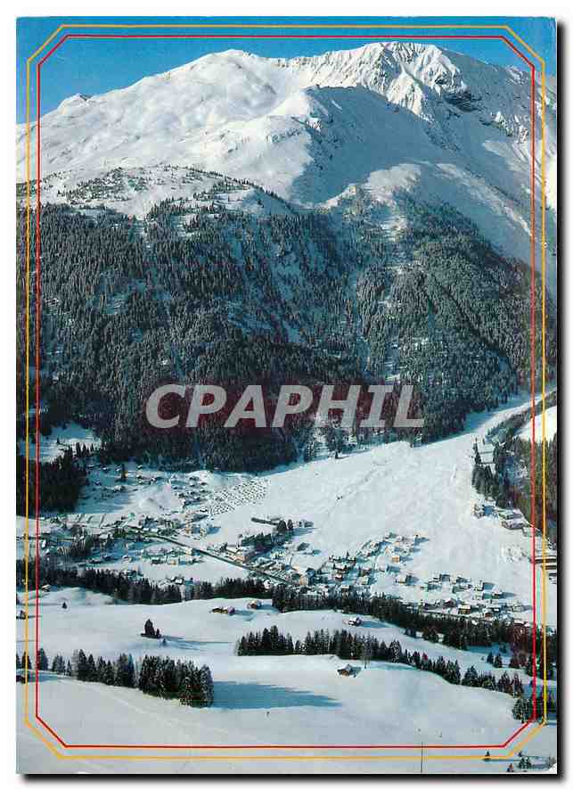 CPM Churwalden gegen des Skigebiet von Alp Statz und Statzerhorn 