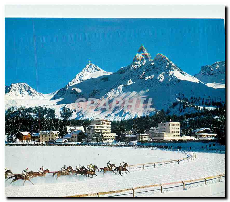 CPM Arosa Winterpferderennen auf dem Obersee 