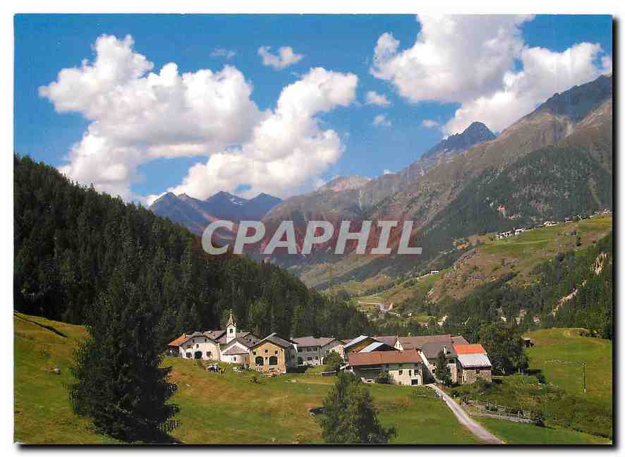 CPM Sur En Ardez Unterengadin mit Guarda und Piz Linard 