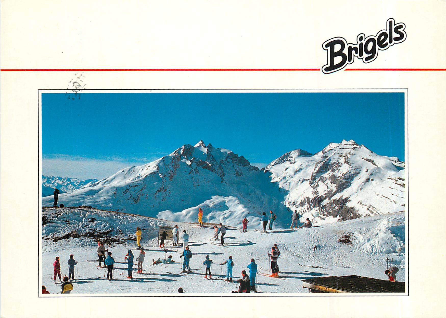 CPM Brigels Skigebiet Pez d Artgas mit den Briegelserhornern 