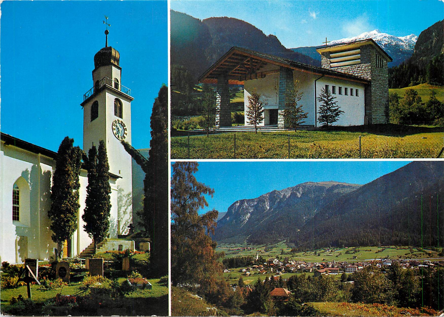 CPM Andeer Badekurort Kath Kirche Evang Kirche 