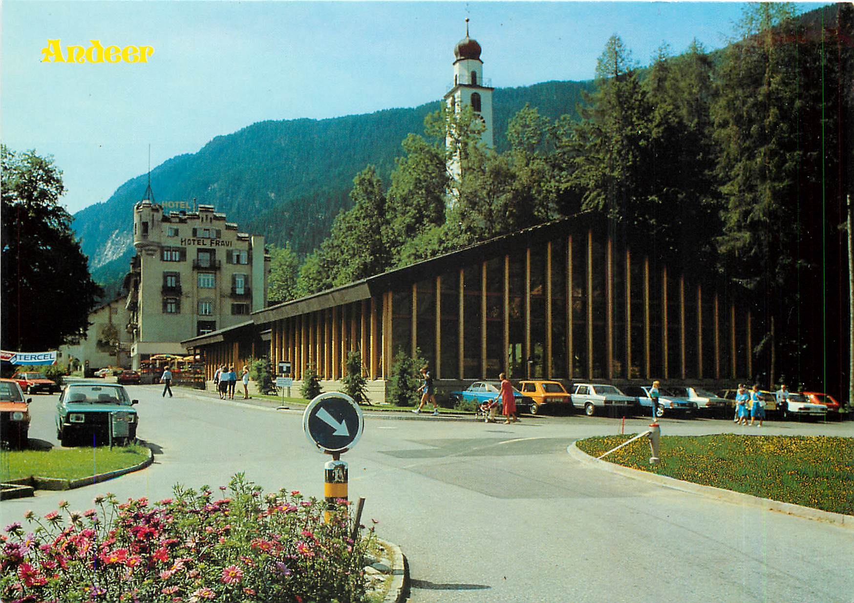 CPM Andeer Hellbad und Kurzentrum an der San Bernardino Route 
