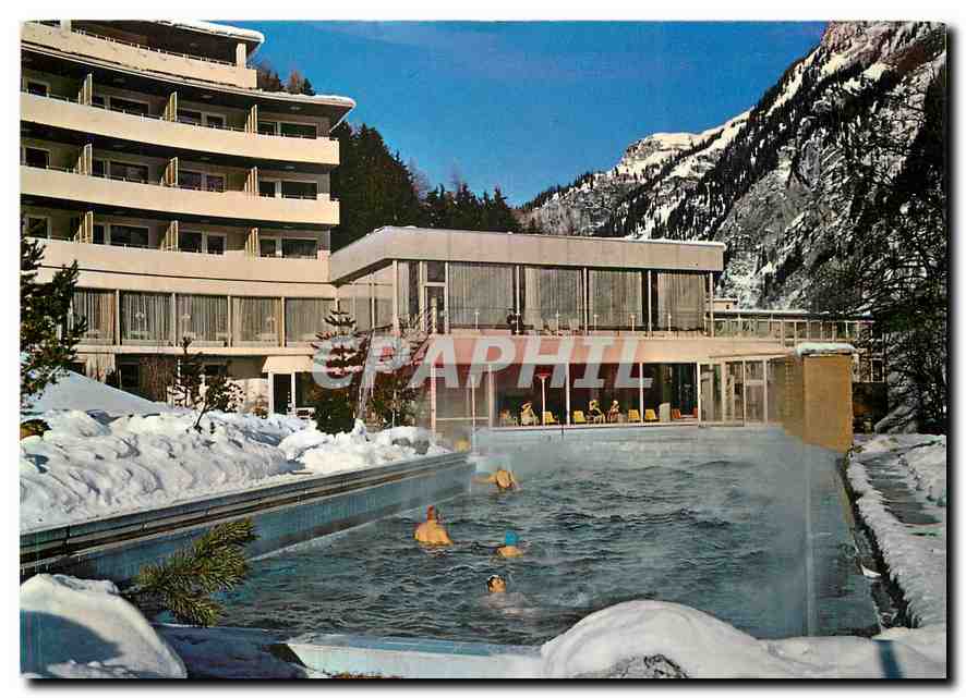 CPM Vals Valsertal Thermalschwimmbad Wellenbad 