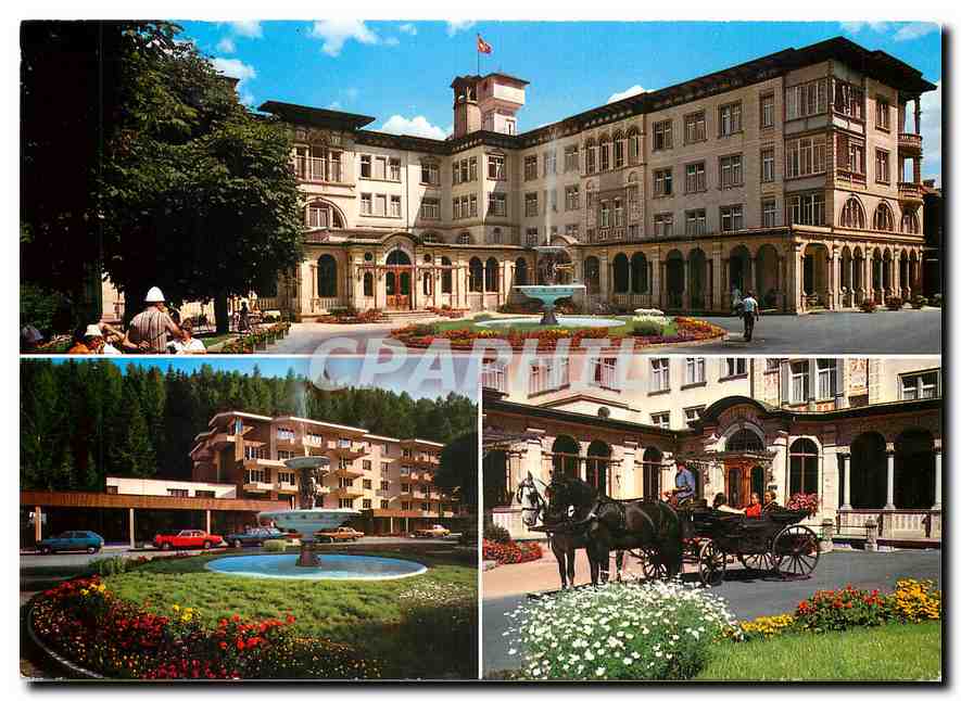 CPM Bad Tarasp Vulpera Hotel Waldhaus Kurzentrum Vulpera 