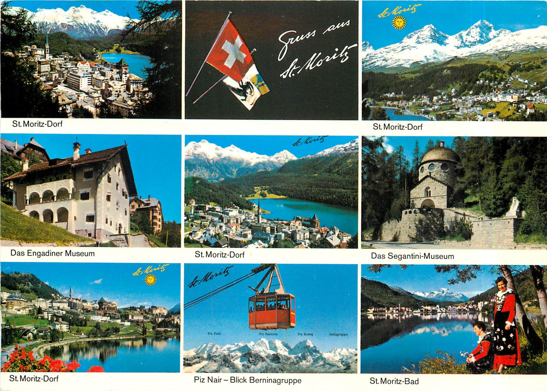 CPM Gruss aus St Moritz 