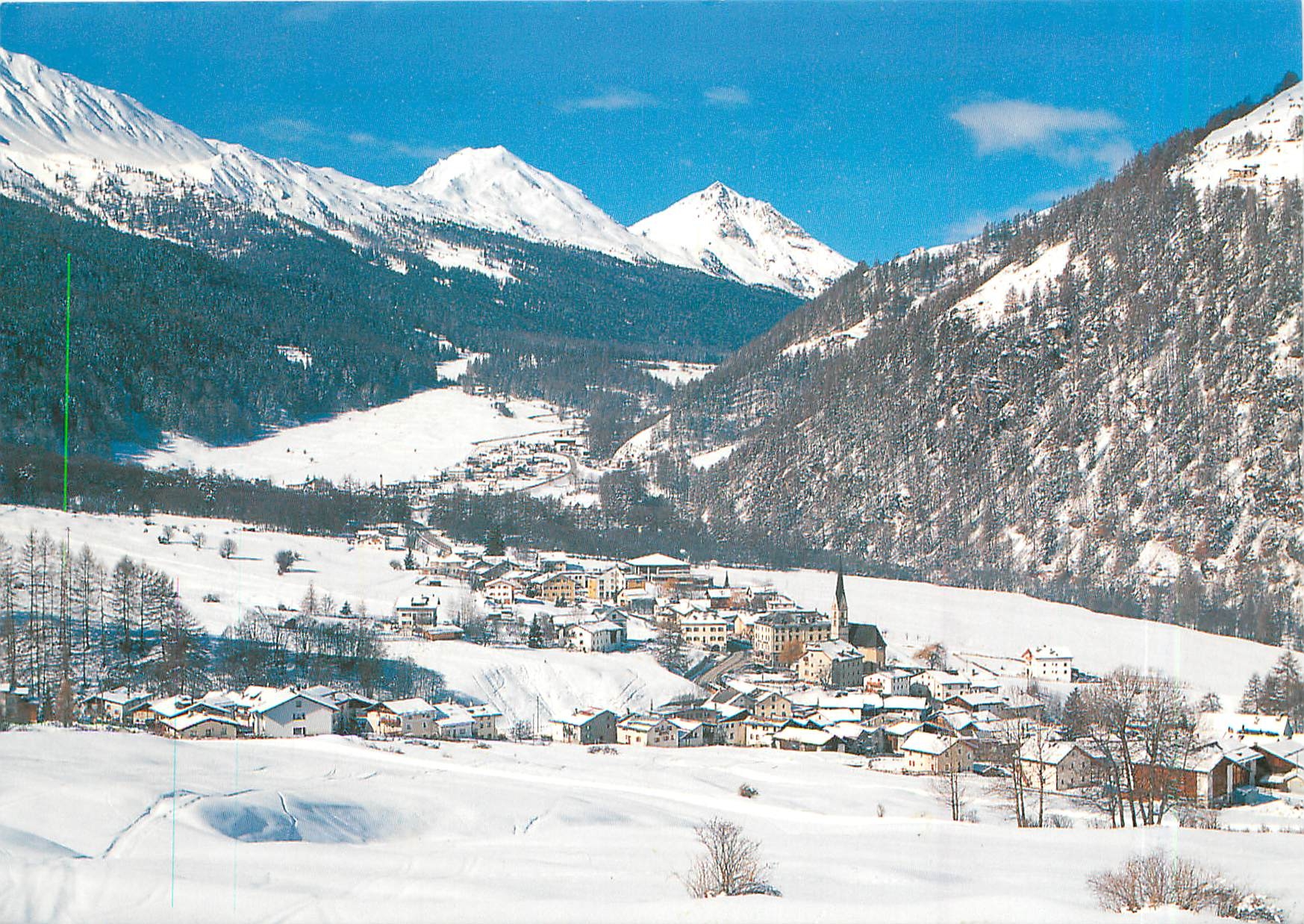CPM Sta Maria Val Mustair vers Valchava Pass dal Fuom e Piz d'Aint 