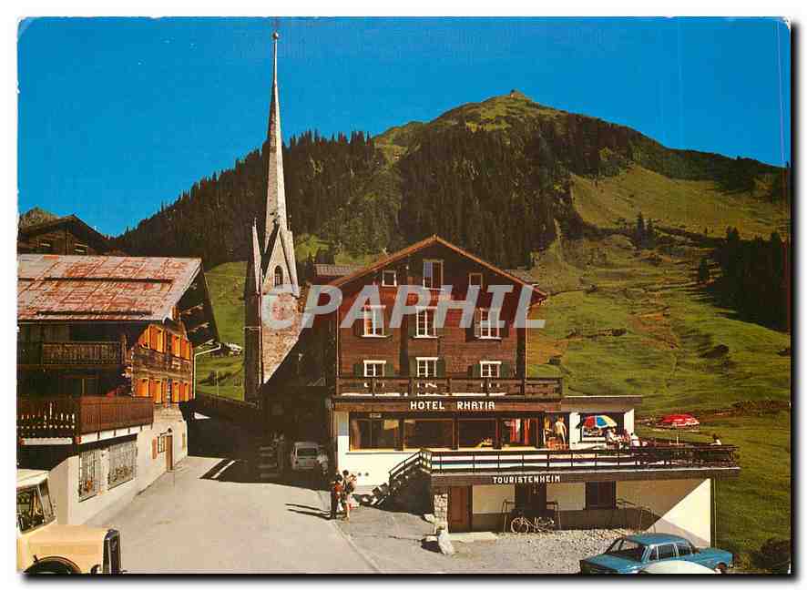 CPM Hotel Rhatia St Antonien Restaurant Ferienlager 