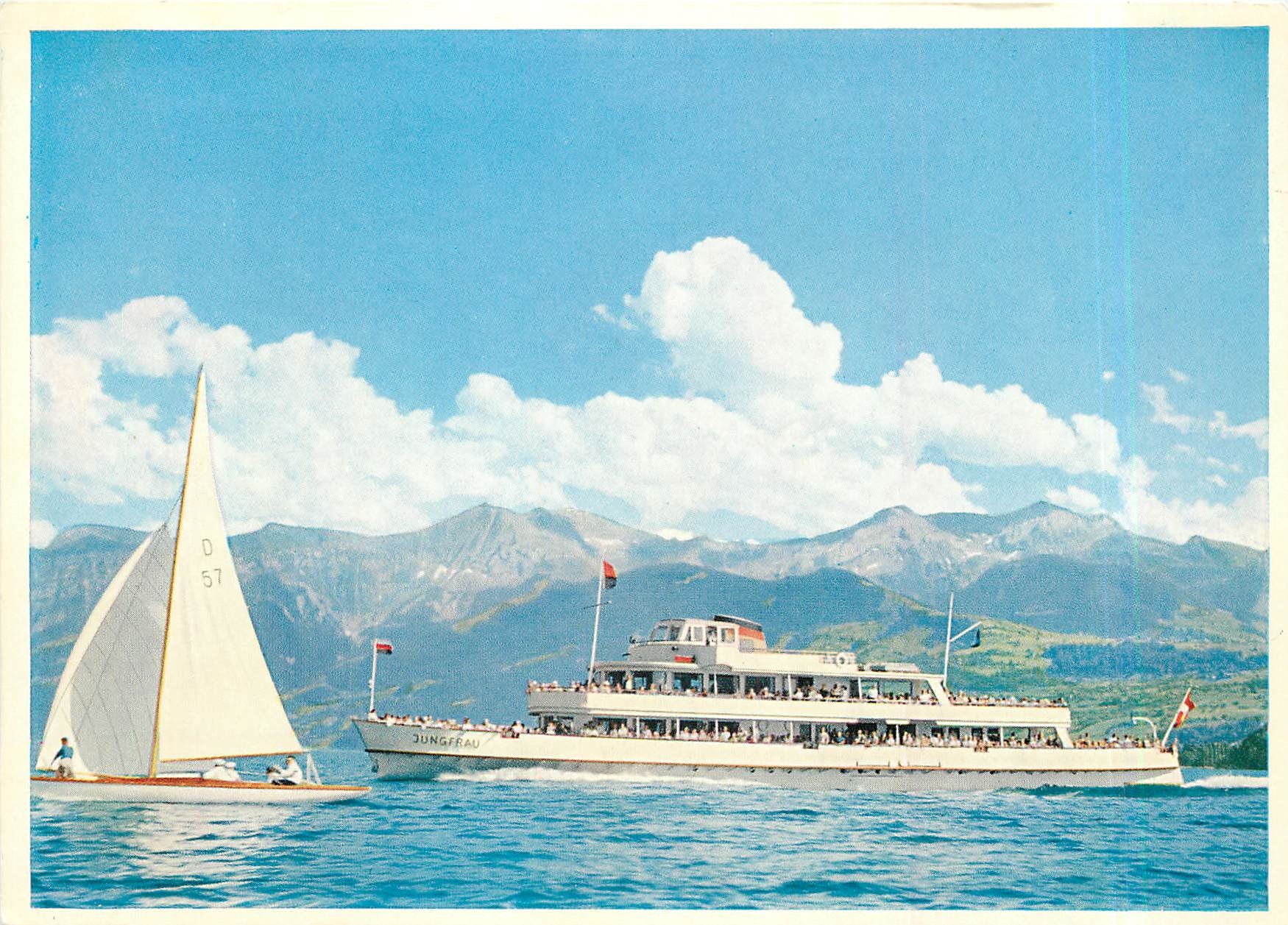 CPM MS Jungfrau auf dem Thunersee Berner Oberland Schweiz 