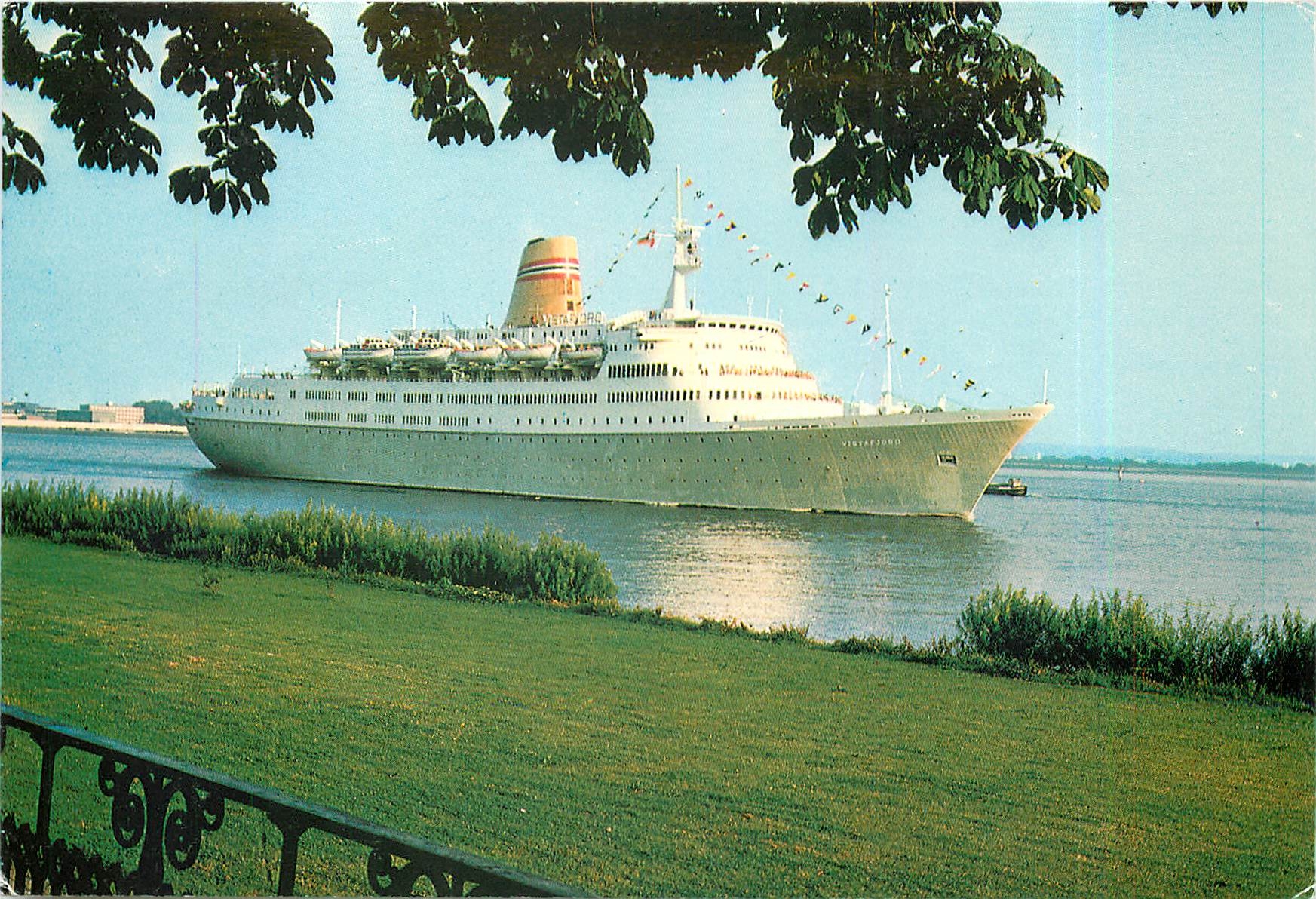 CPM MS Vistafjord Norwegian American Cruises 