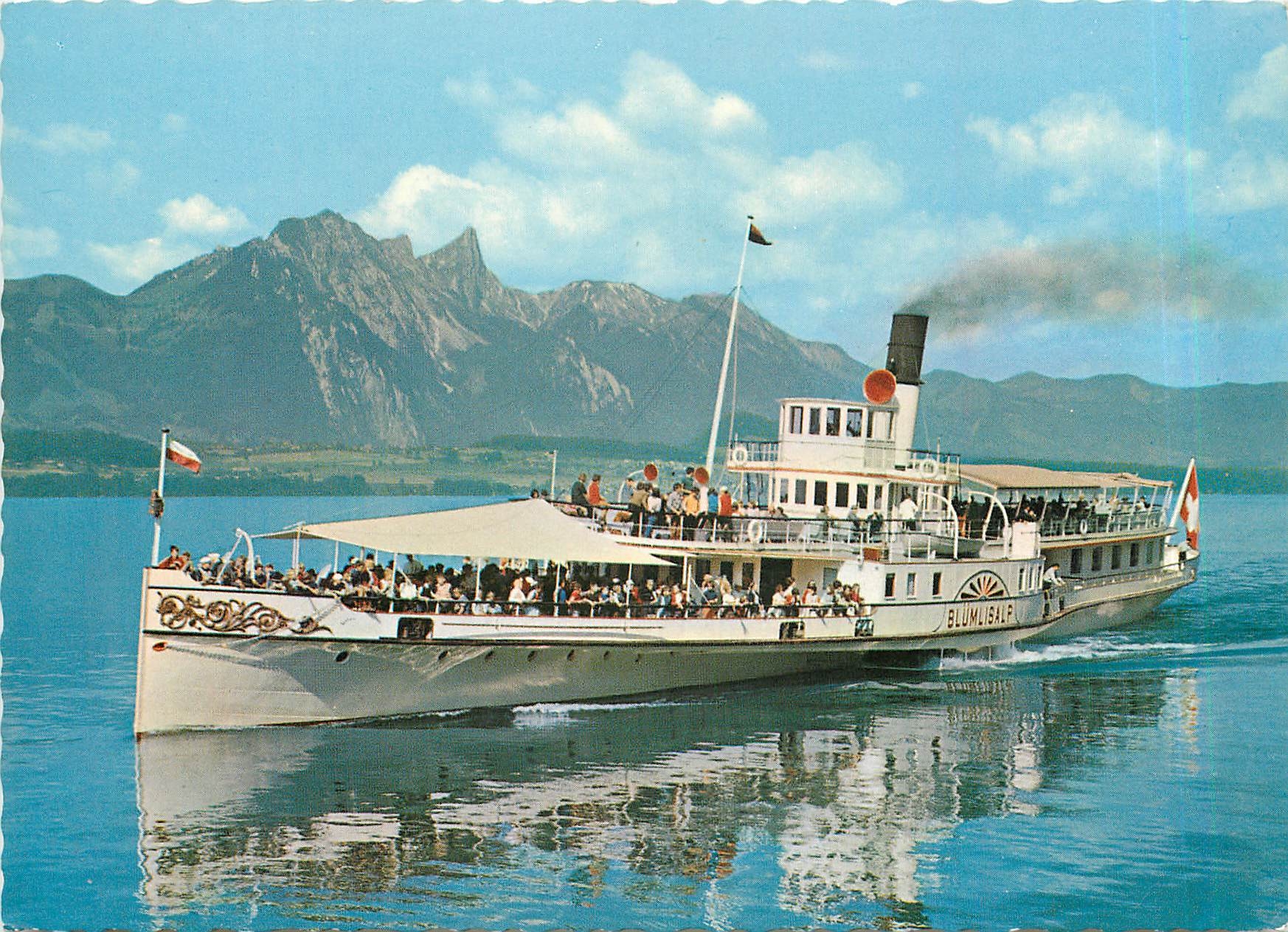 CPM Thunersee Dampfschiff Blumlisalp 