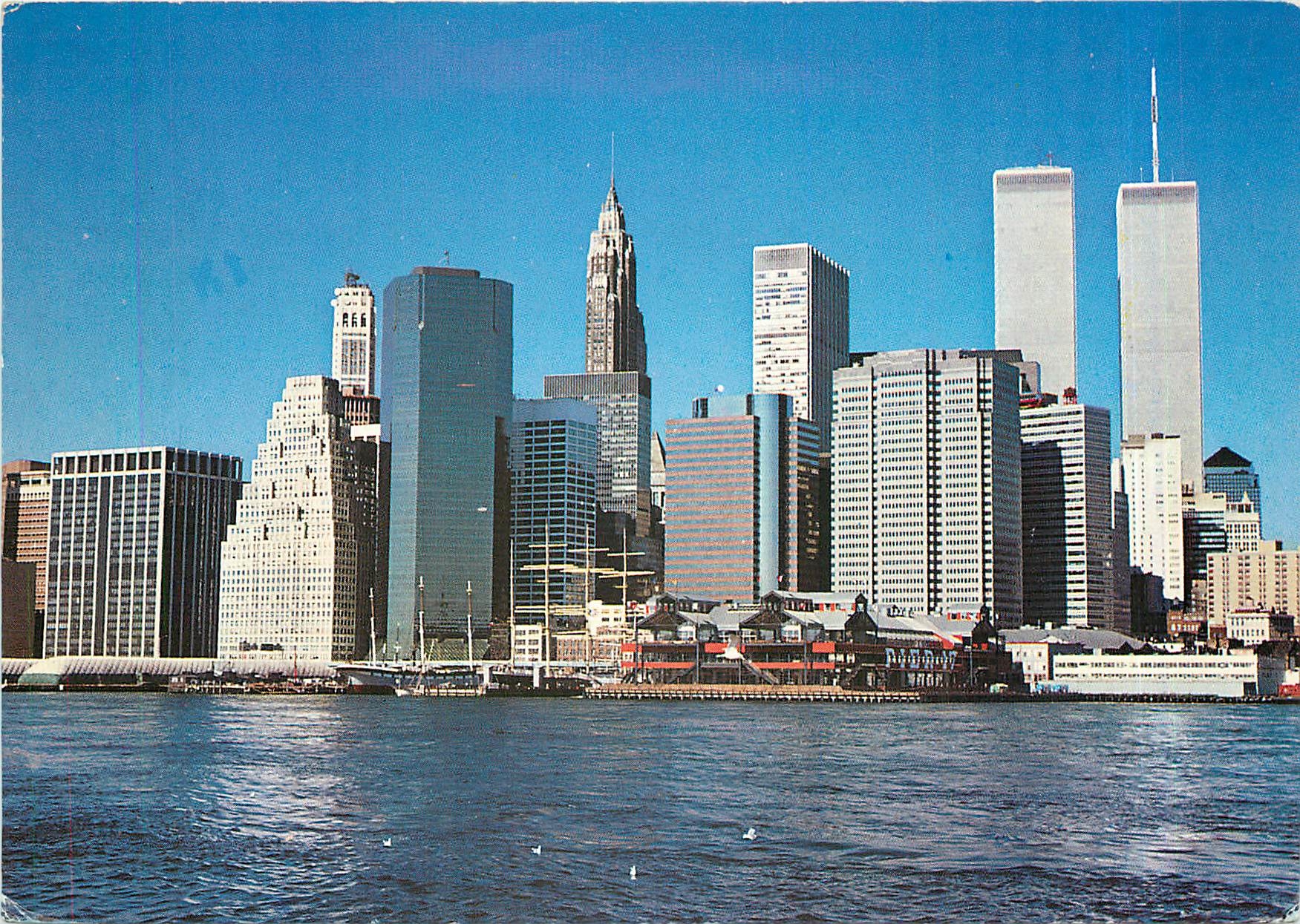 CPM Financial District with the South Street Seaport in the foreground New York City 