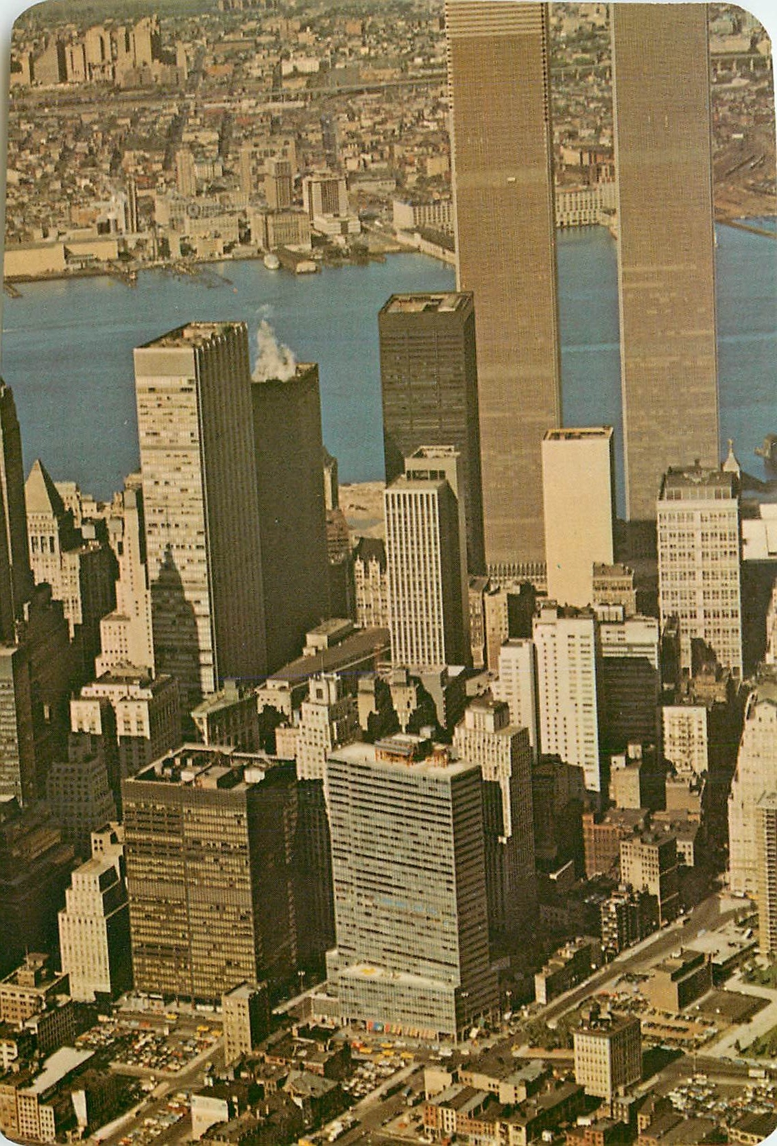 CPM Twin Towers of the World Trade Center New York City 