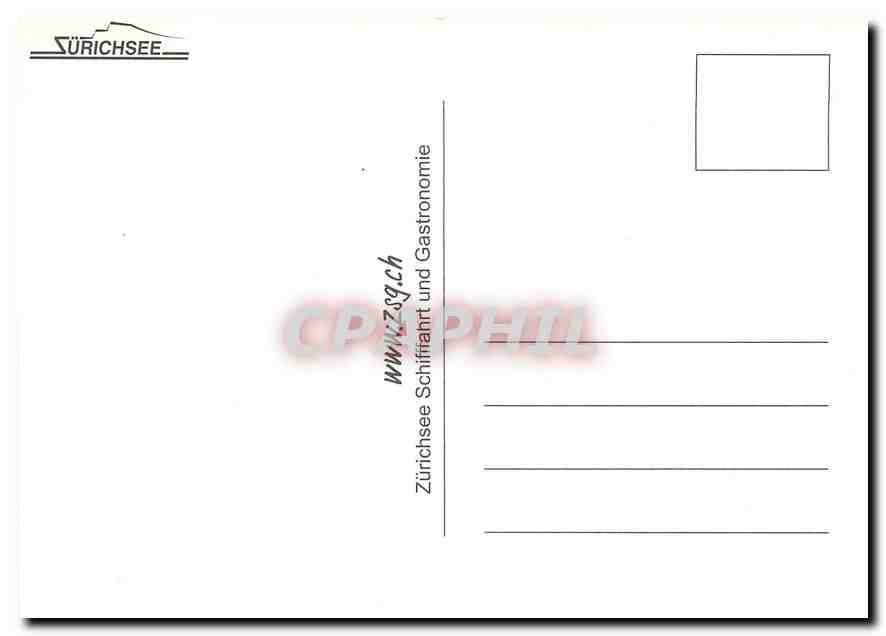 CPM Ahoi zame Zurichsee  — Rückseite