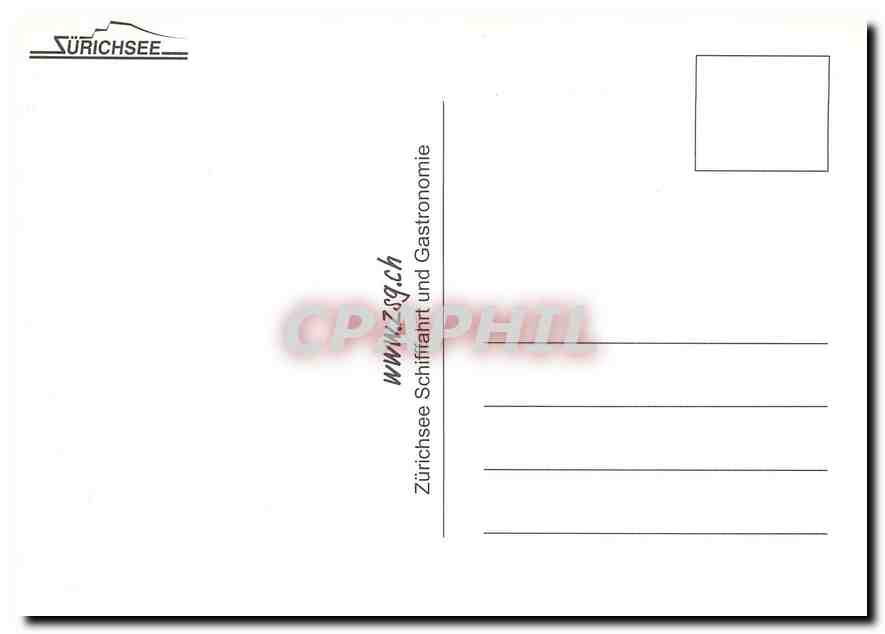 CPM Ahoi zame Zurichsee  — Rückseite