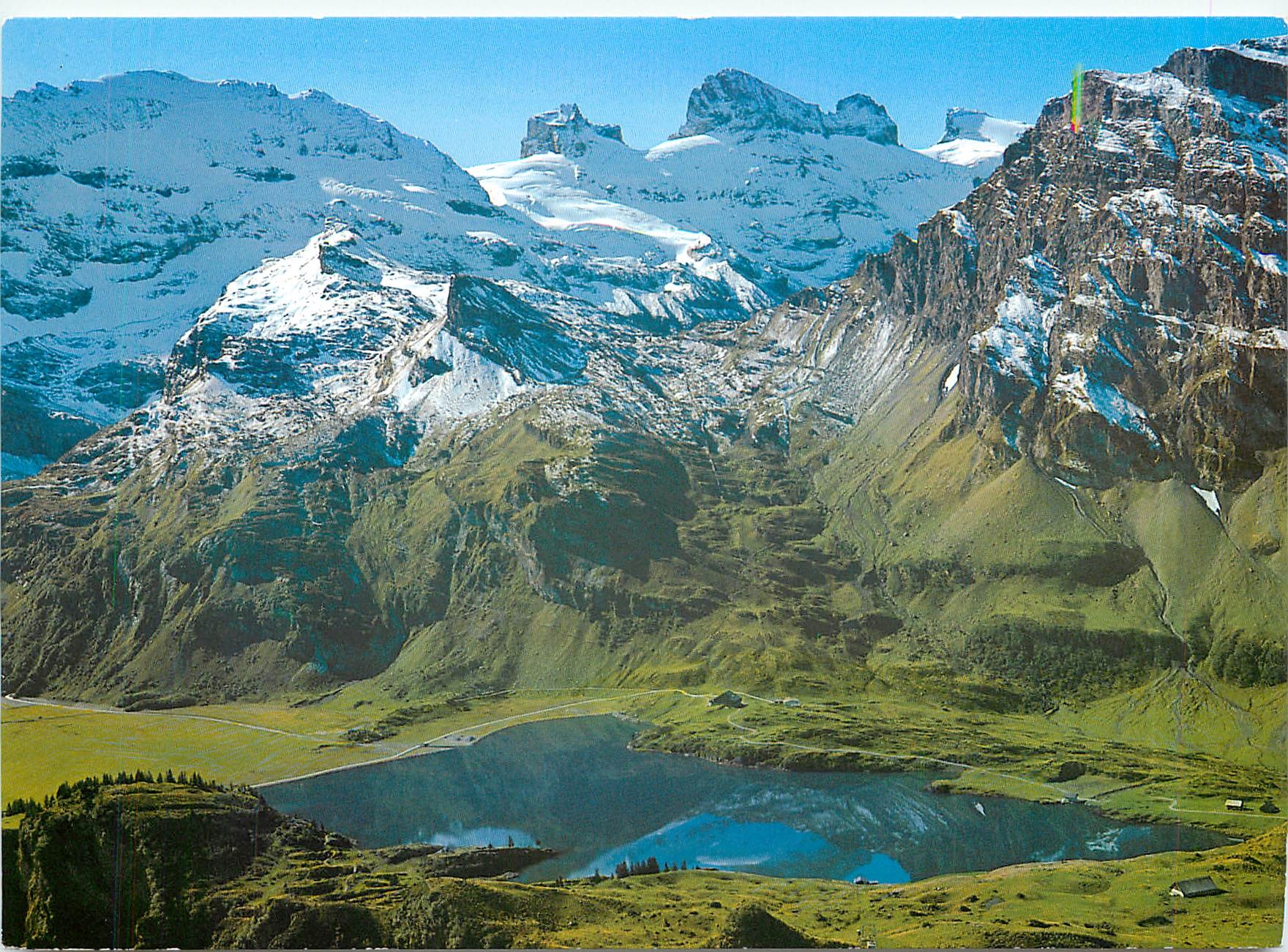 CPM Switzerland Trubsee mit Jochpass und Wendenstocke od Engelberg 