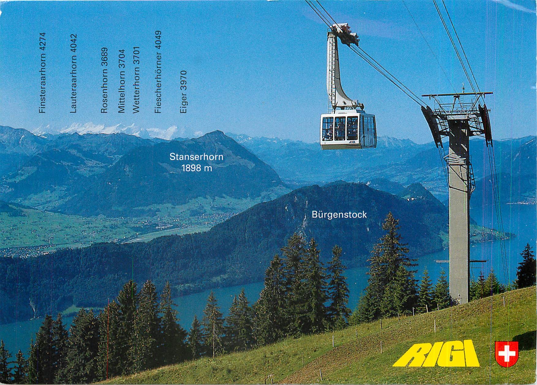 CPM Rigi Luftseilbahn Weggis Rigi Kaltbad 