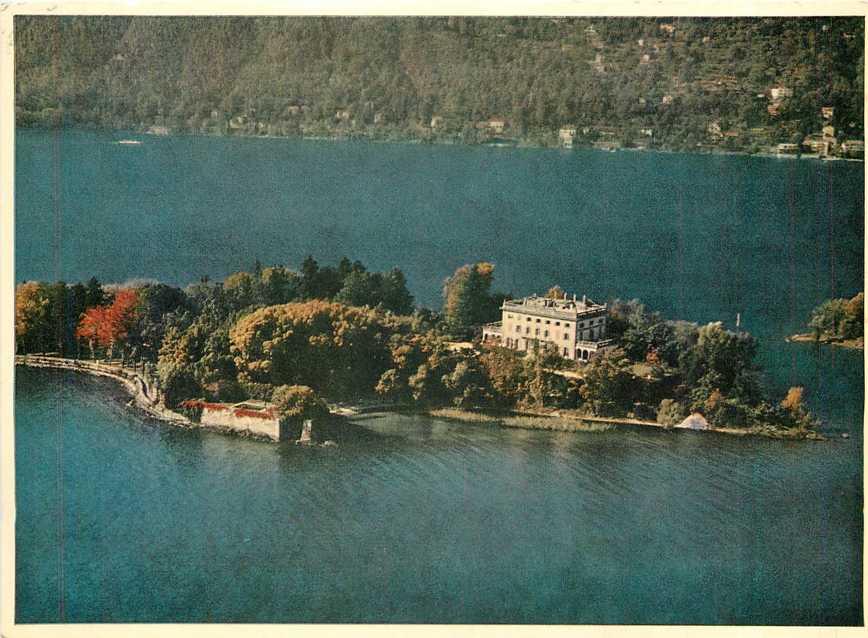 CPM Isole di Brissago Aerofoto 