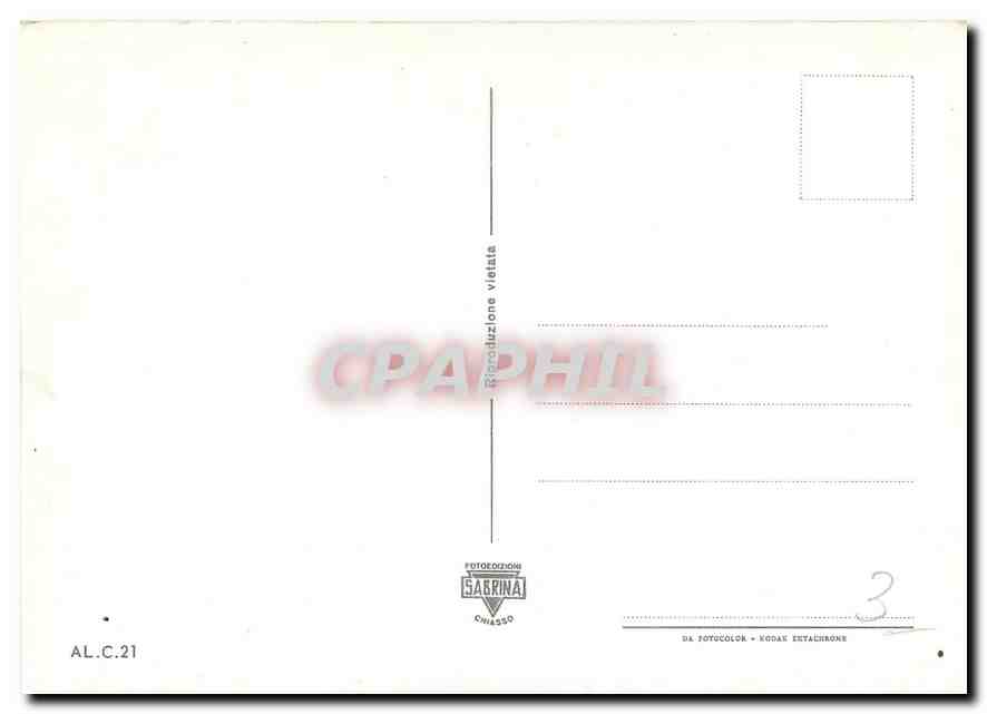 CPM Campione d'Italia  — Verso