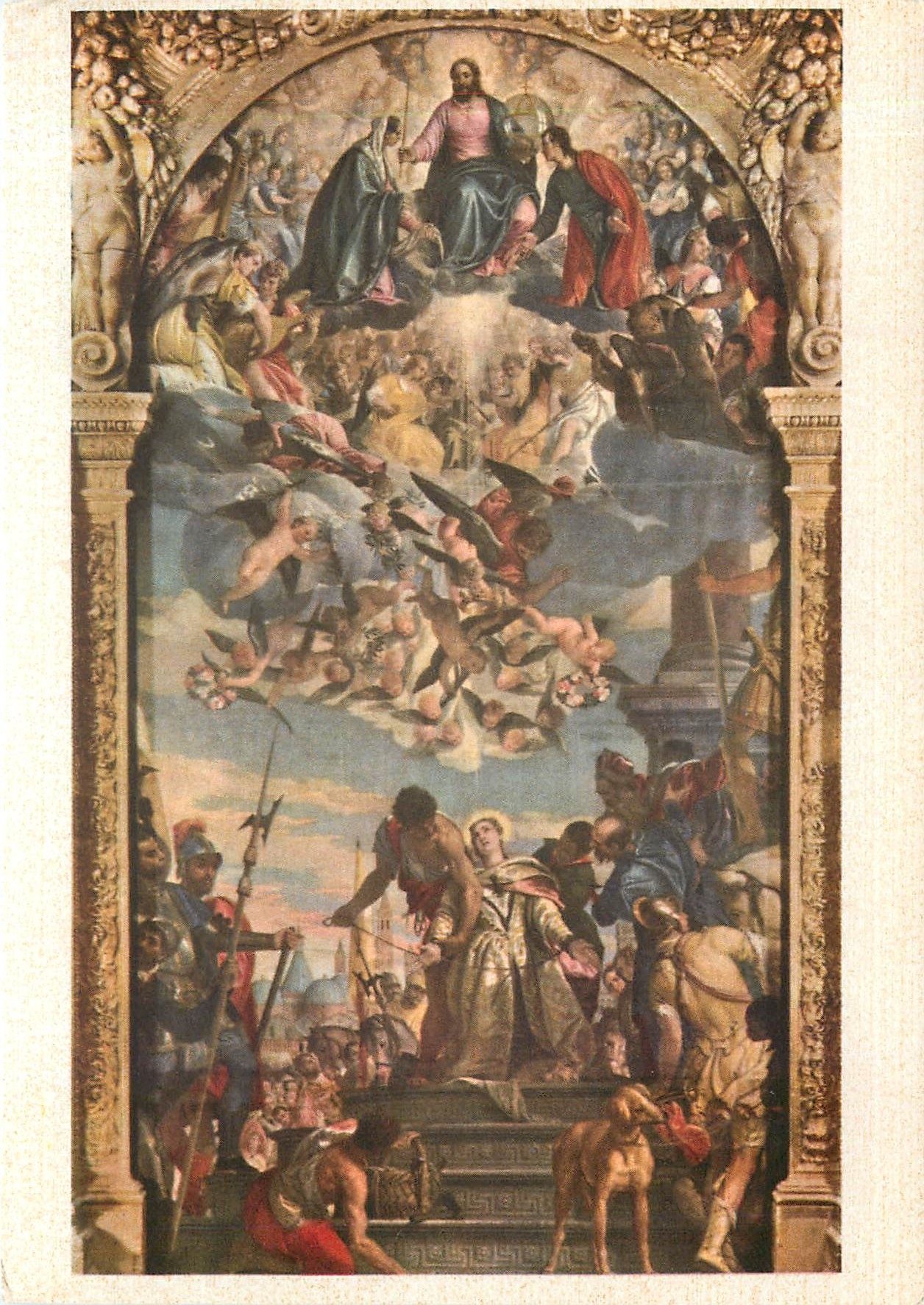 CPM Padova Basilica di S Giustina Martirio di S Giustina 