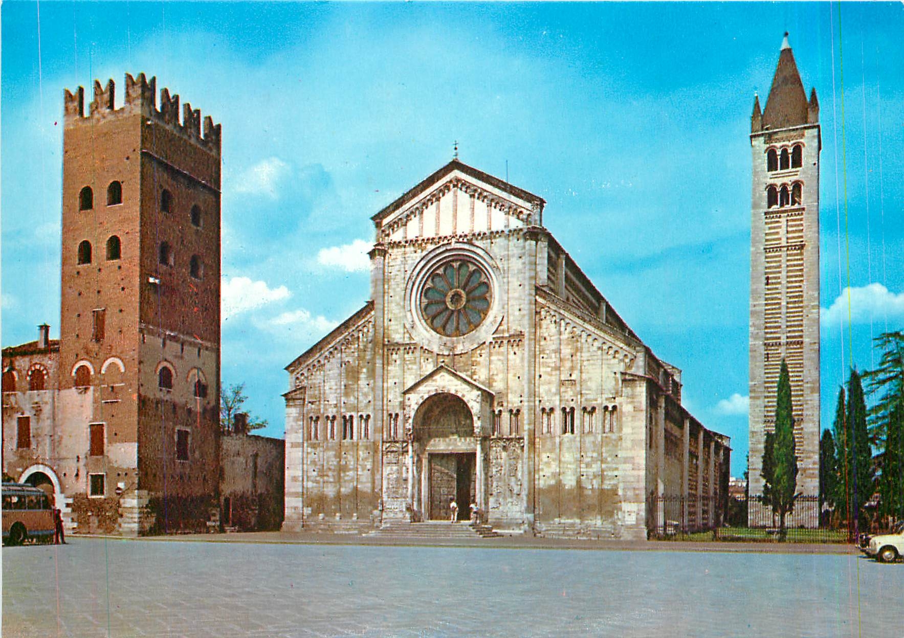 CPM Verona La Basilique de St Zeno 