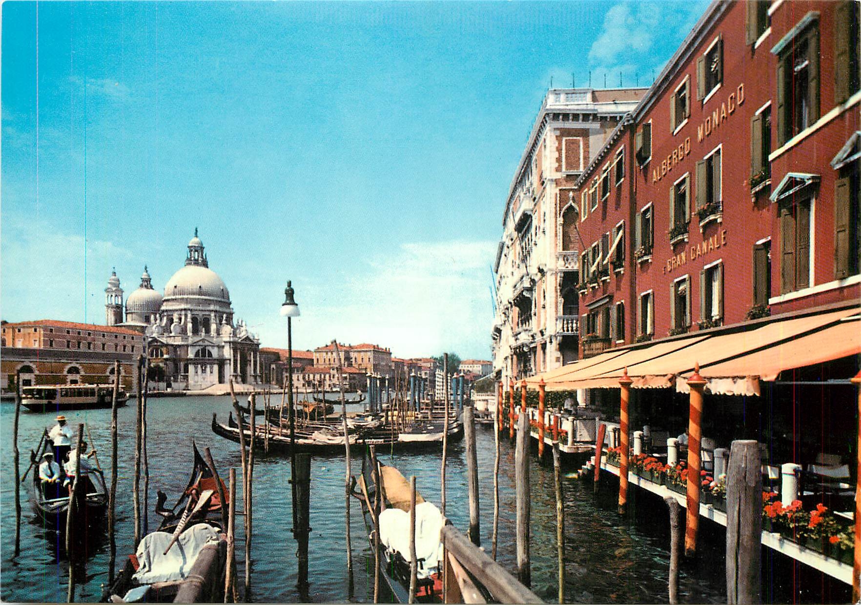 CPM Venezia Basilique du Salut Hotel Monaco 