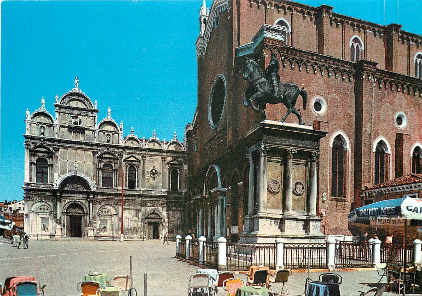 CPM Venezia Place S Juan et Paul Monument a Colleoni 