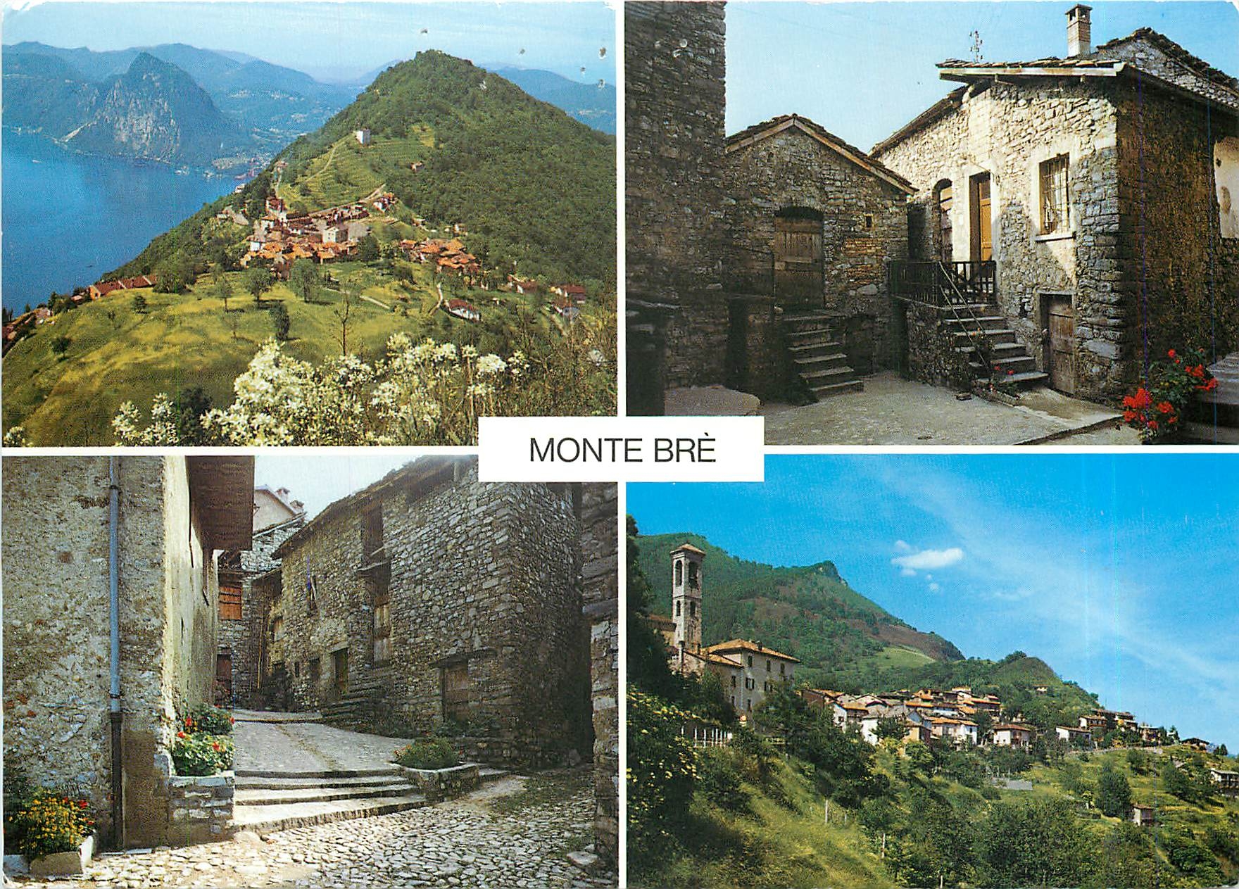 CPM Montebre Switzerland Bre Villaggio Sopra Lugano 