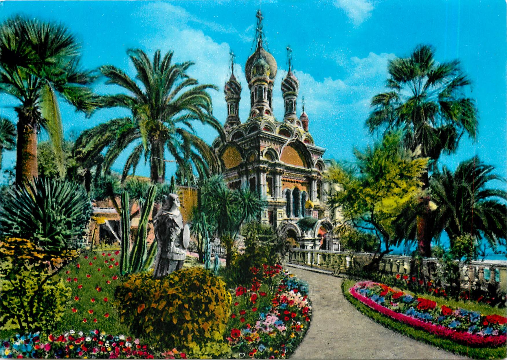 CPM Riviera dei Fiori S Remo L'Eglise de Russie 