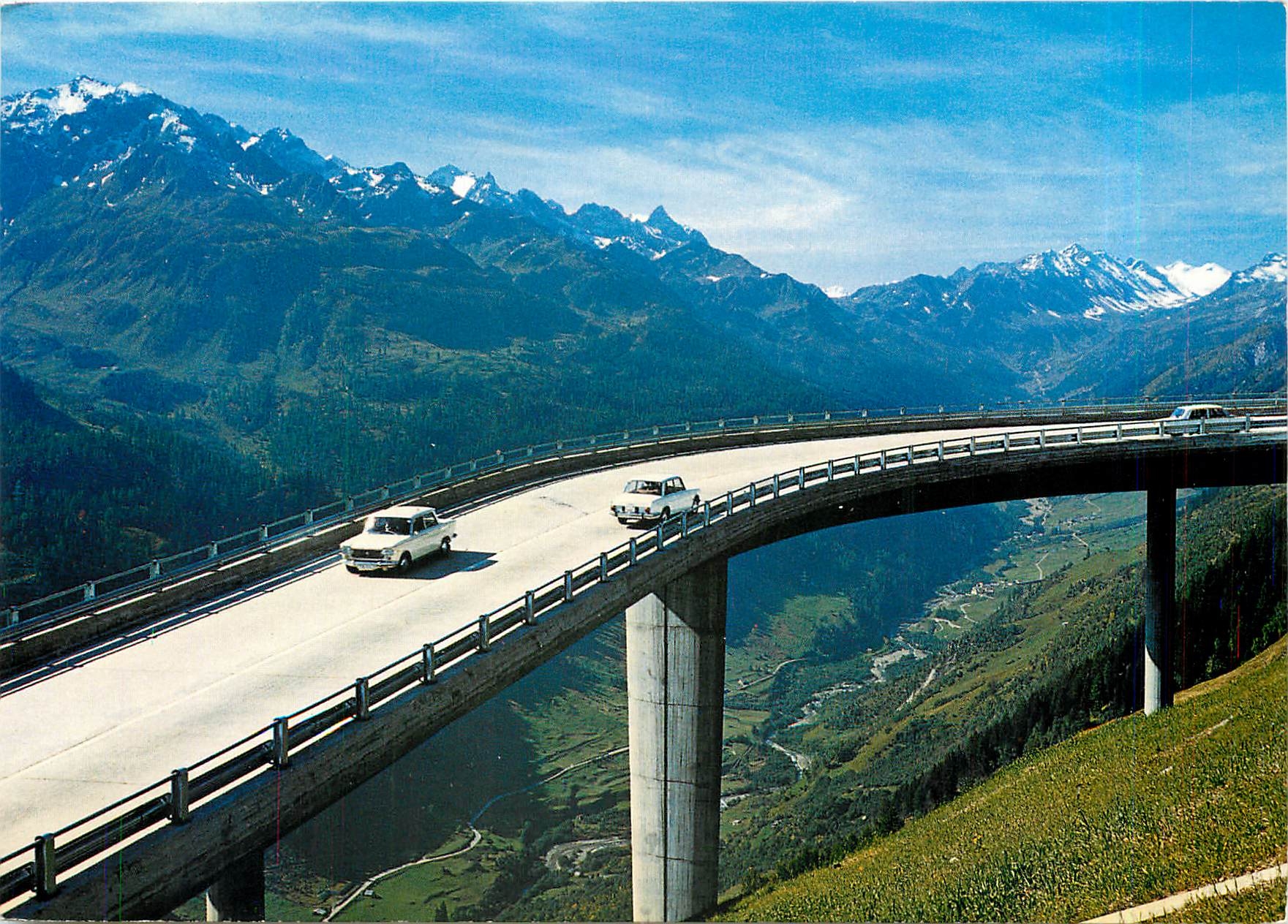 CPM Passo del San Gottardo Strada Panoramica 