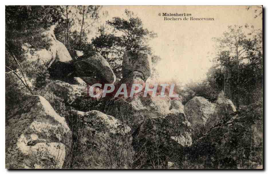 Malesherbes CPA Rochers de Roncevaux