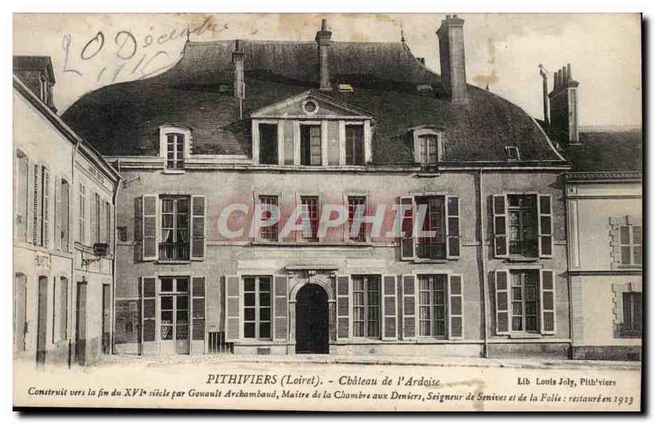 Pithiviers CPA Chateau de l'ardoise
