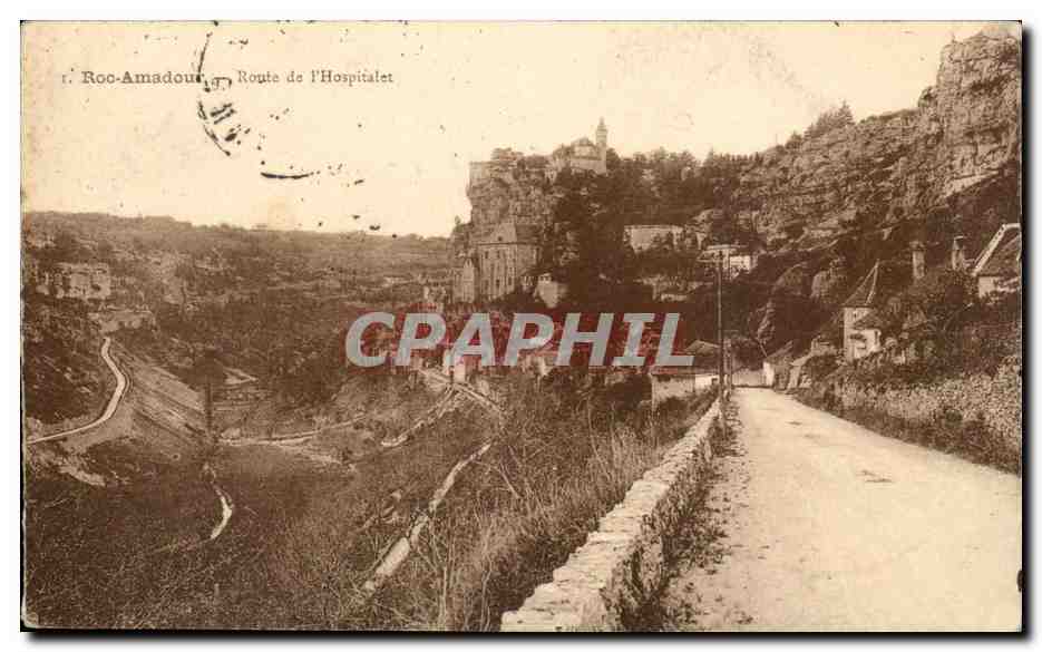 Rocamadour CPA Route de l'Hospitalet