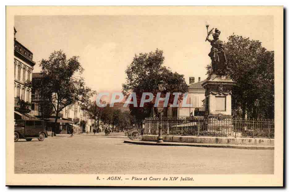 Agen CPA Place et cours du 14 juillet