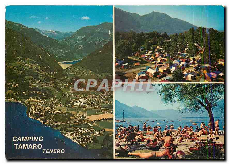 CPM Camping Tamaro Tenero Lago Maggiore 