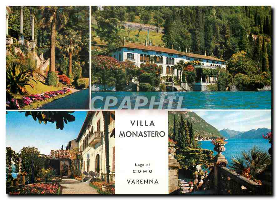 CPM Villa Monastero Lago di Commo Varenna 