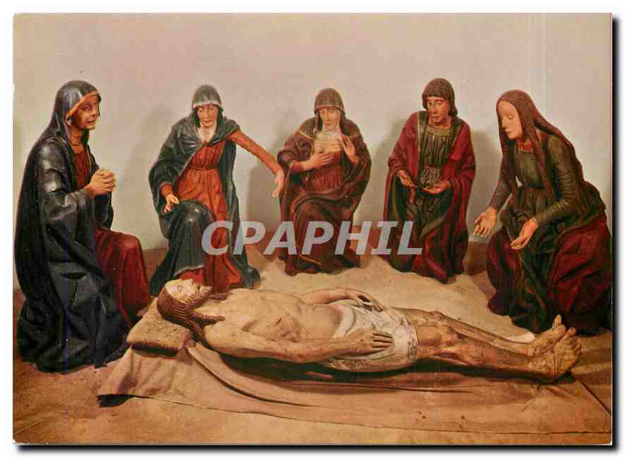 CPM Basilica Sanctuario Madonna del Sasso Locarno II Compianto di Cristo 