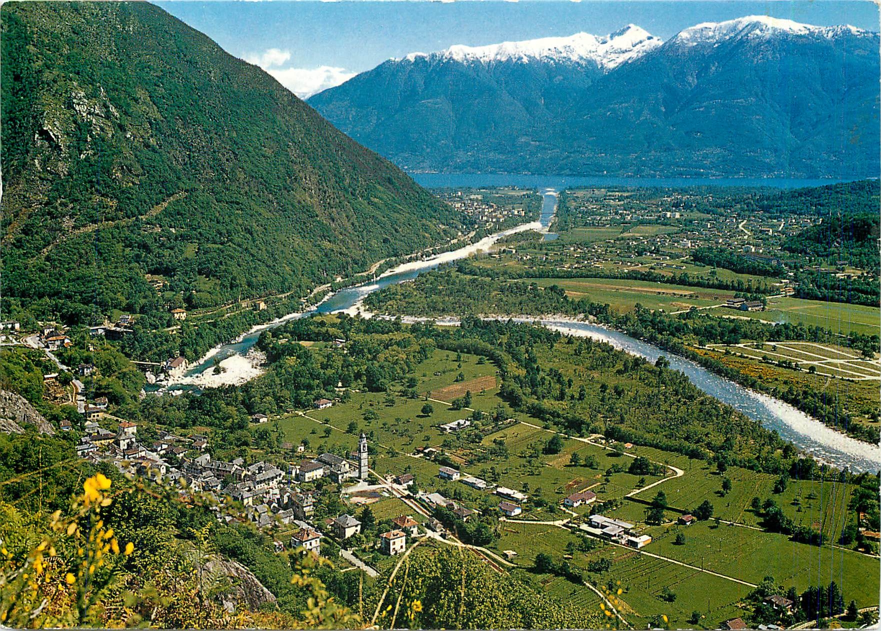 CPM Tegna Ponte Brolla mit Maggia und Losone 