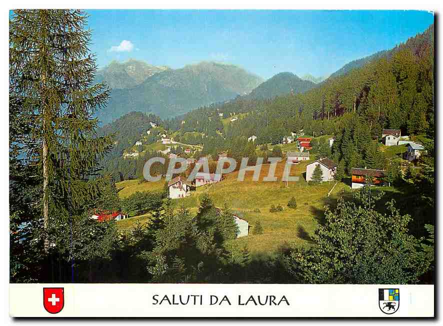 CPM Saluti di Laura GR Roveredo Masolcina 