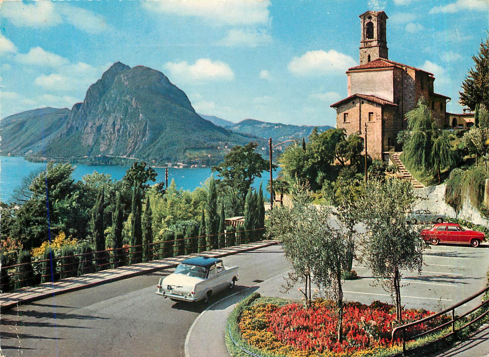 CPM Lugano Eglise de Castagnola et S Salvatore 