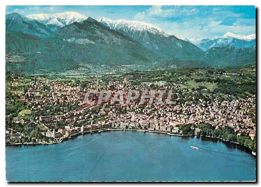CPM Lugano Vue generale aerienne 