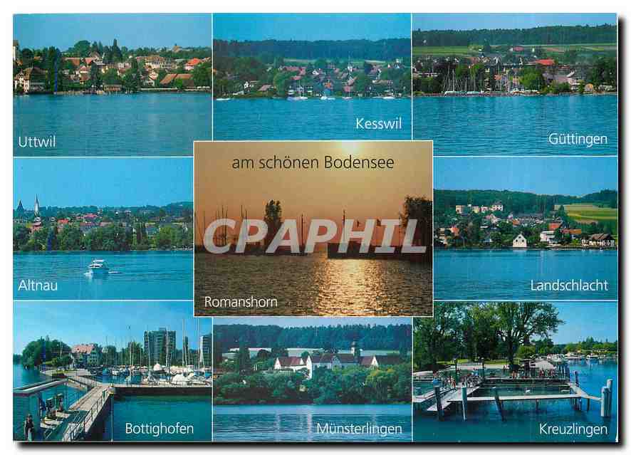 CPM Am Schonen Bodensee Romanshorn Uttwil Kesswil Guttingen 