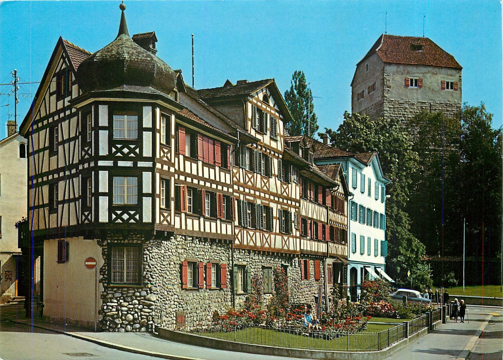 CPM Arbon TG am Bodensee mit Schloss 