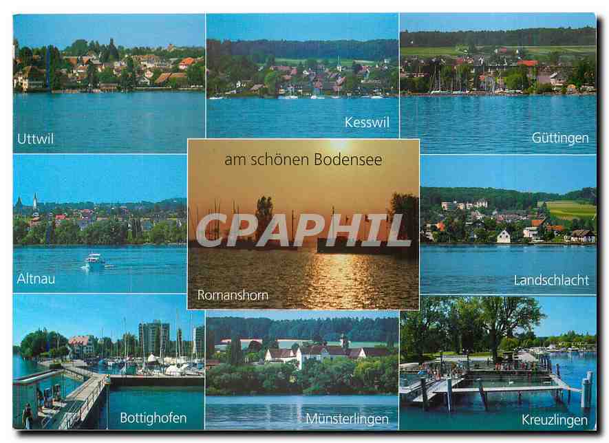 CPM Am Schonen Bodensee Romanshorn Uttwil Kesswil Guttingen 