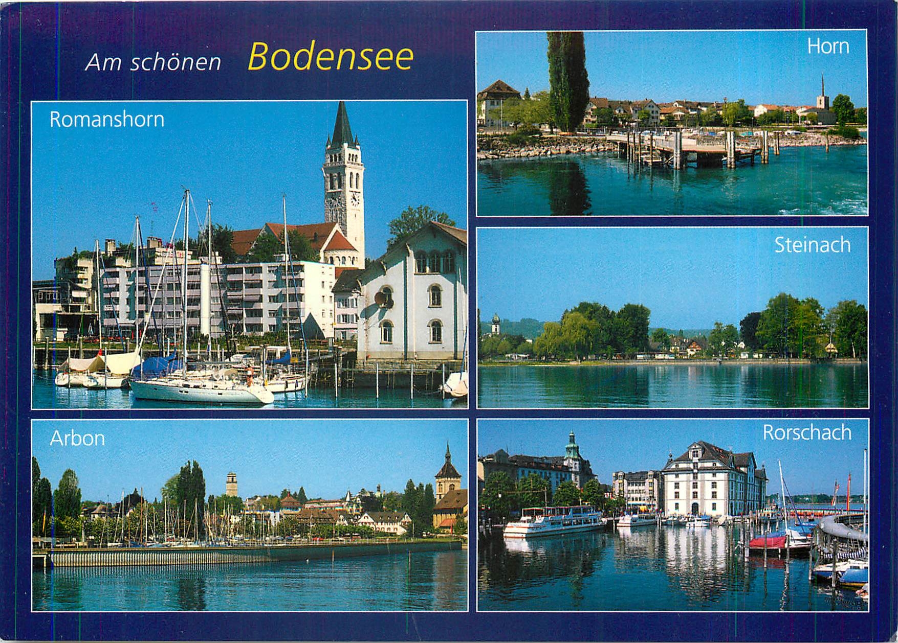 CPM Am Schonen Bodensee Romanshorn Horn Steinach 