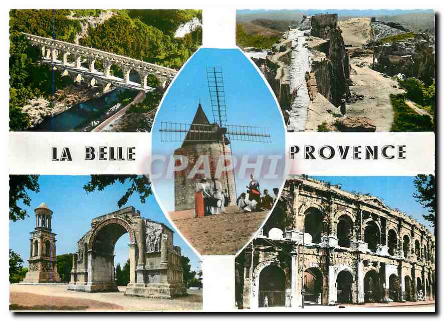 CPM La Belle Provence Le Pont du Gard aqueduc romain 