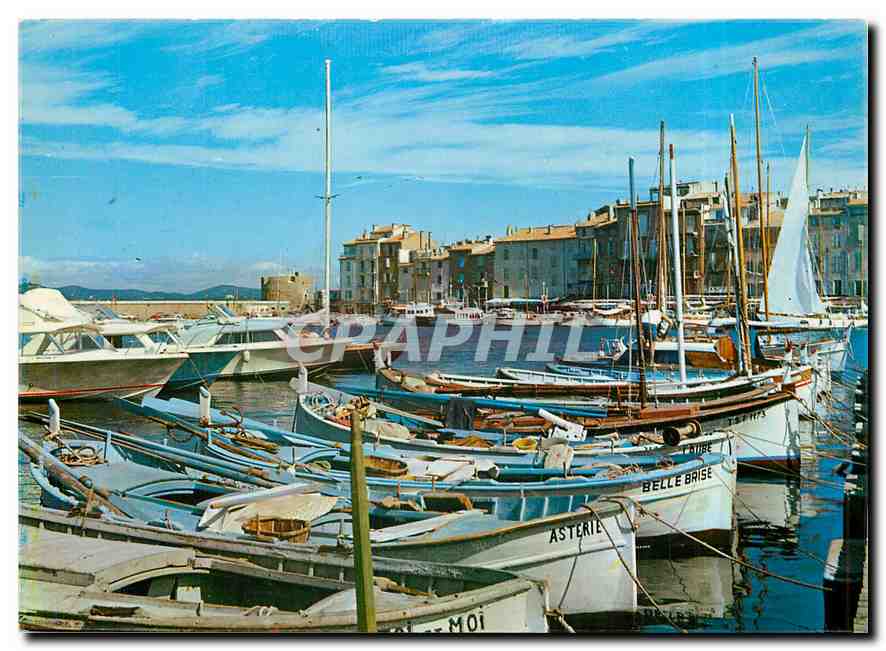 CPM Saint Tropez Un coin pitoresque du port 