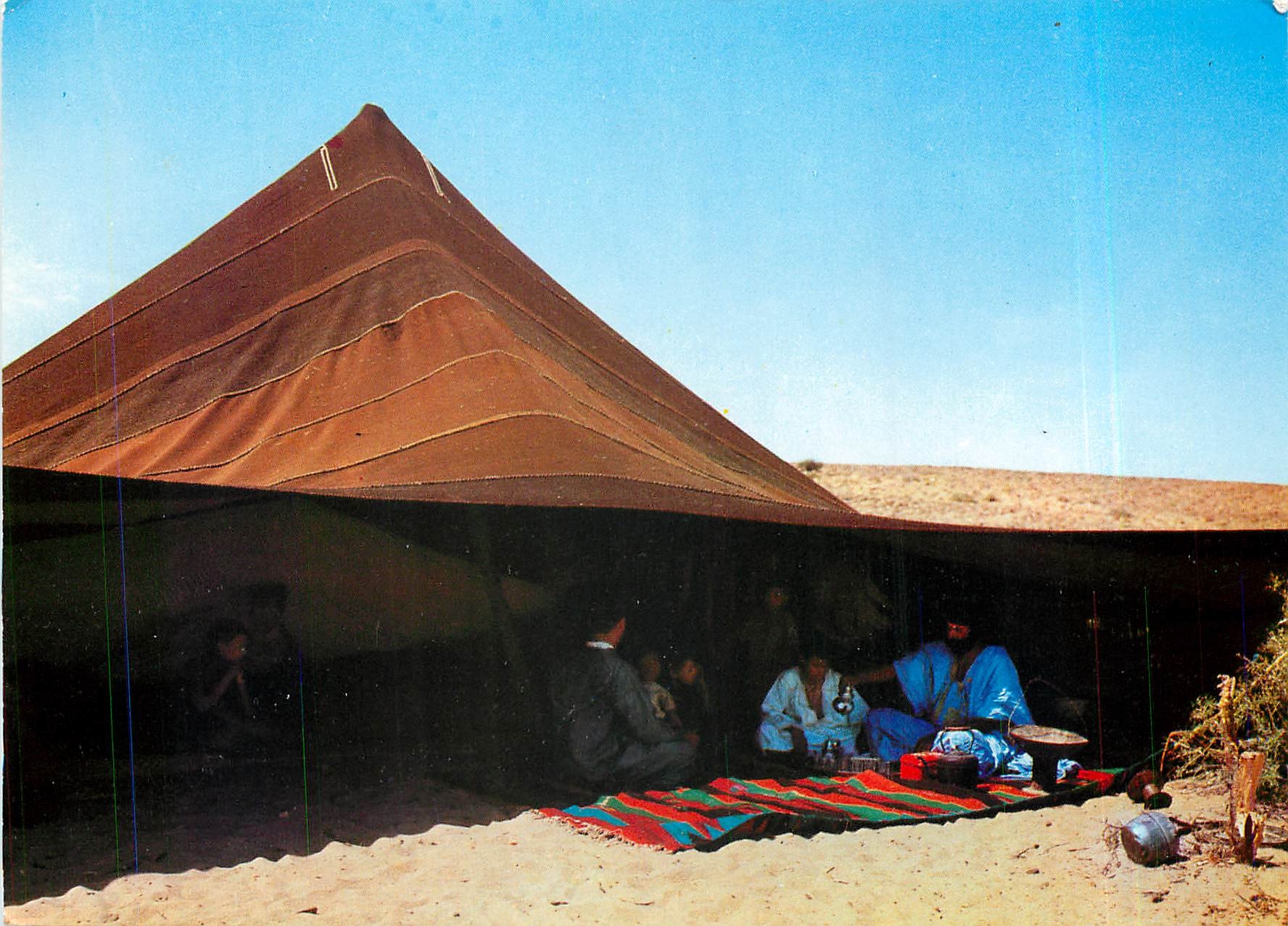 Té en el Atardecen — Villa Cisneros - Sahara — édition spéciale pour Brahi / Mar Hamedia