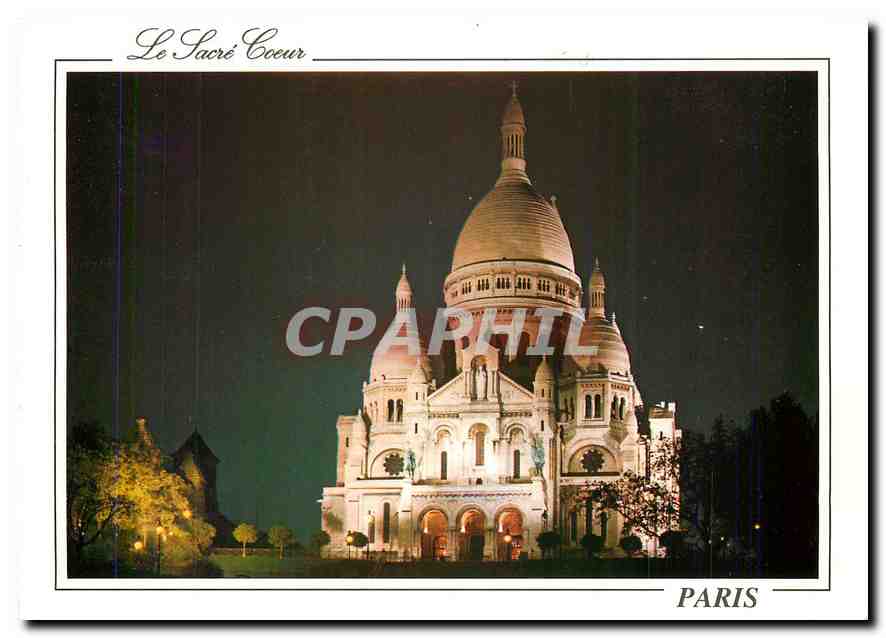 CPM Paris Le Sacre Coeur 