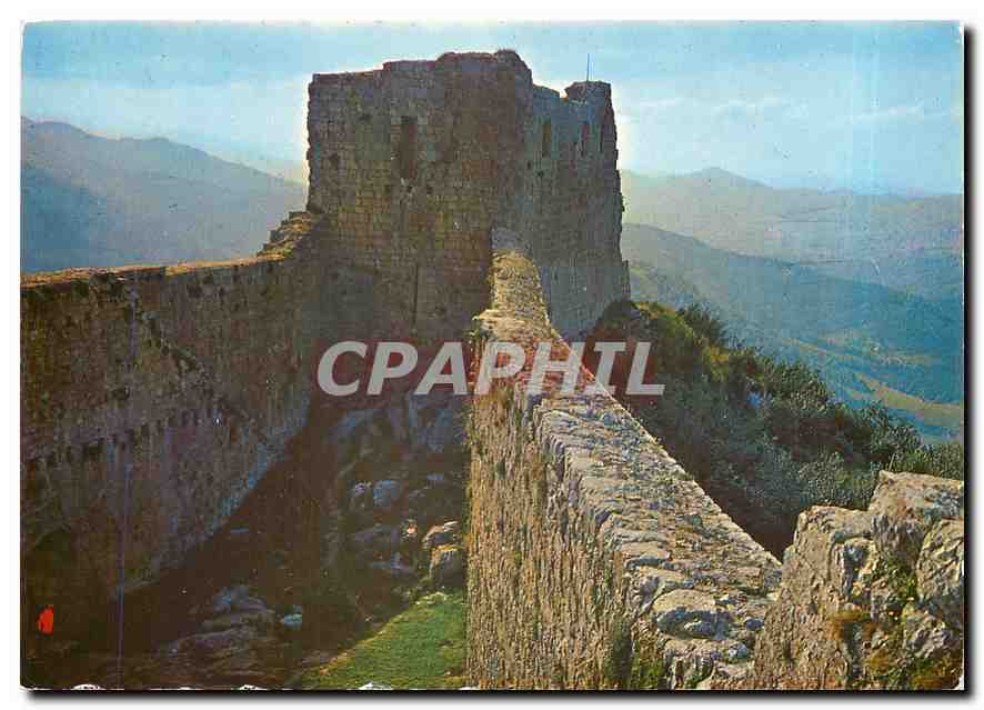 CPM Chateau de Montsegur Les remparts 